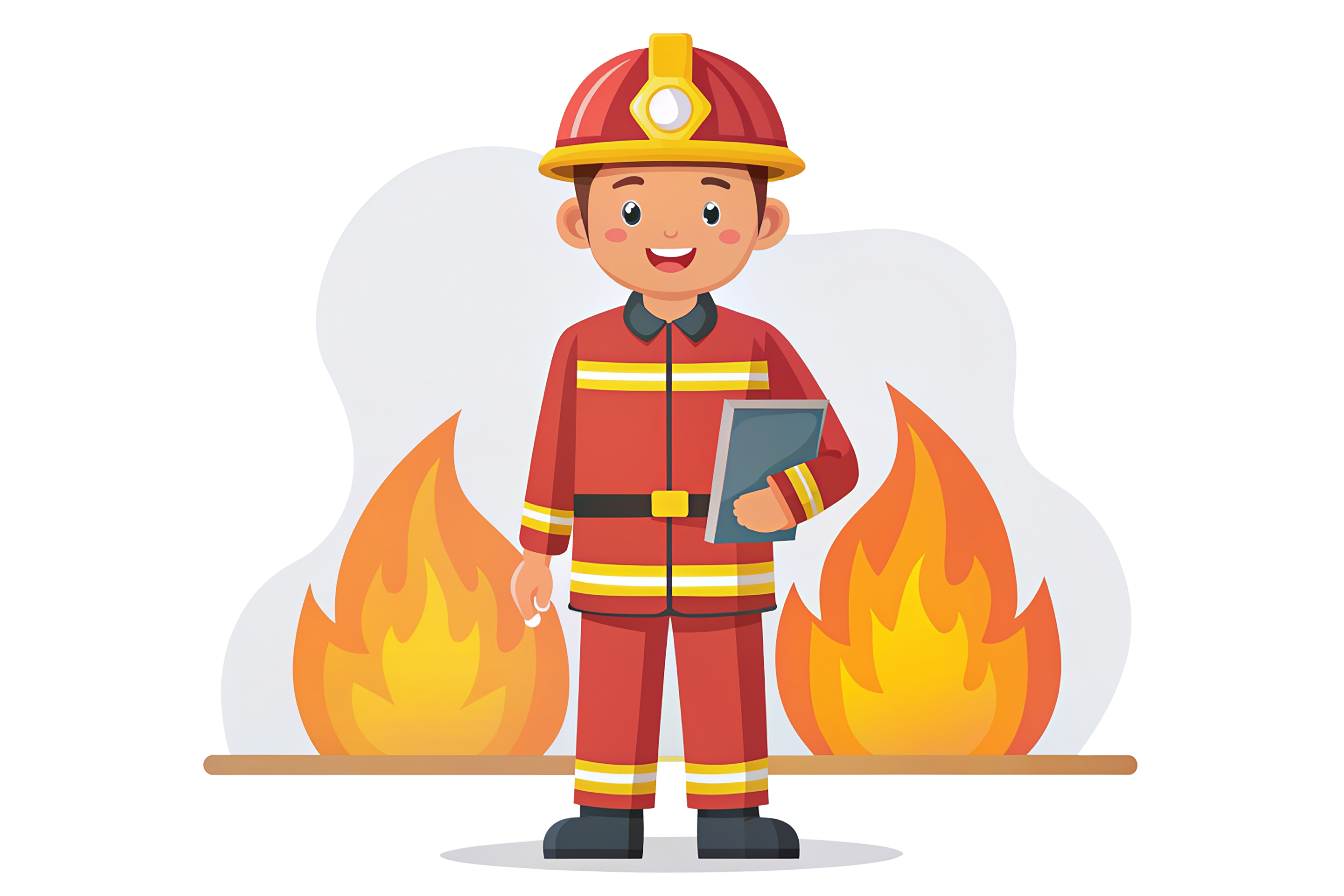 AI-powered fire safety monitoring system